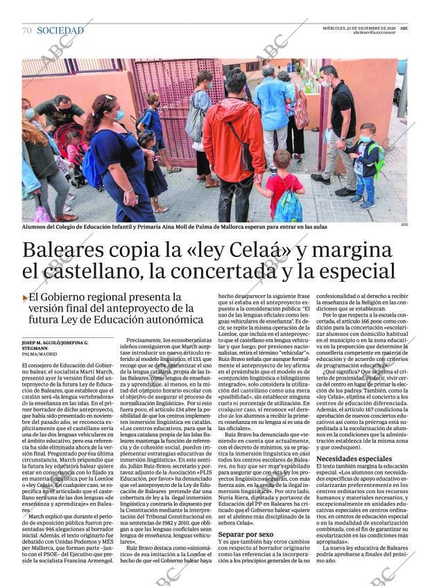 ABC SEVILLA 23-12-2020 página 70