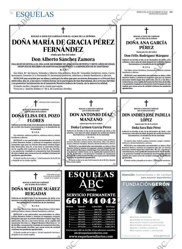 ABC SEVILLA 23-12-2020 página 76