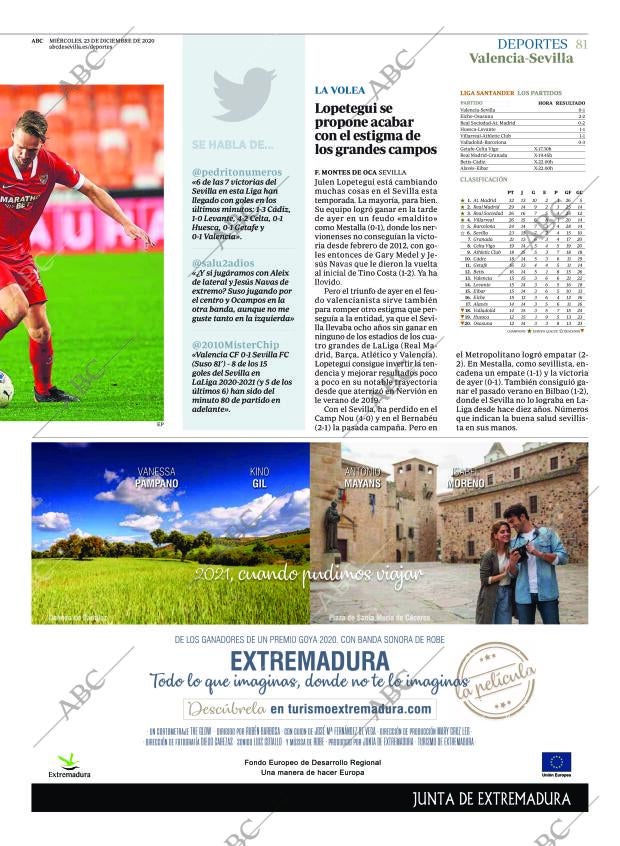 ABC SEVILLA 23-12-2020 página 81