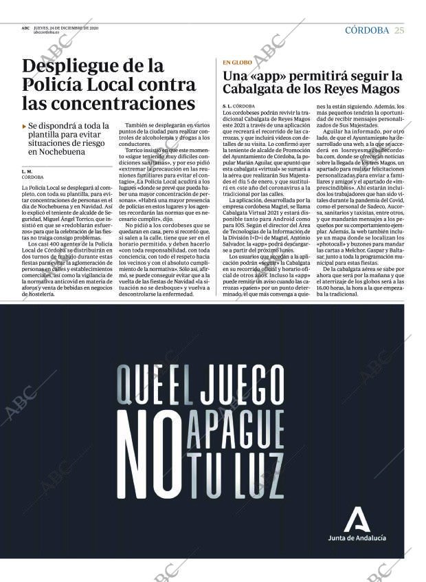 ABC CORDOBA 24-12-2020 página 25
