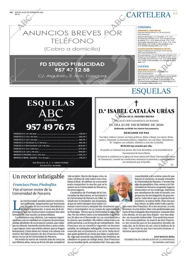 ABC CORDOBA 24-12-2020 página 65