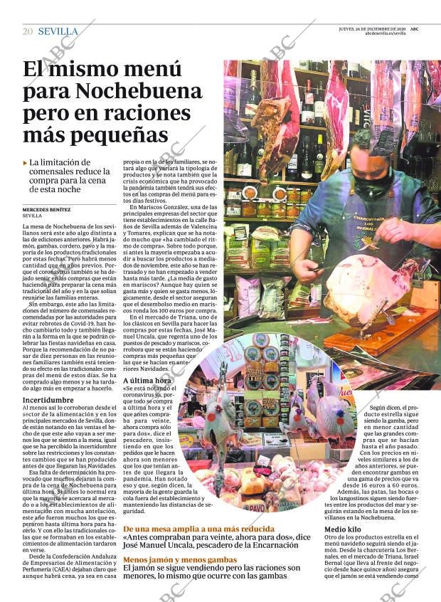 ABC SEVILLA 24-12-2020 página 20