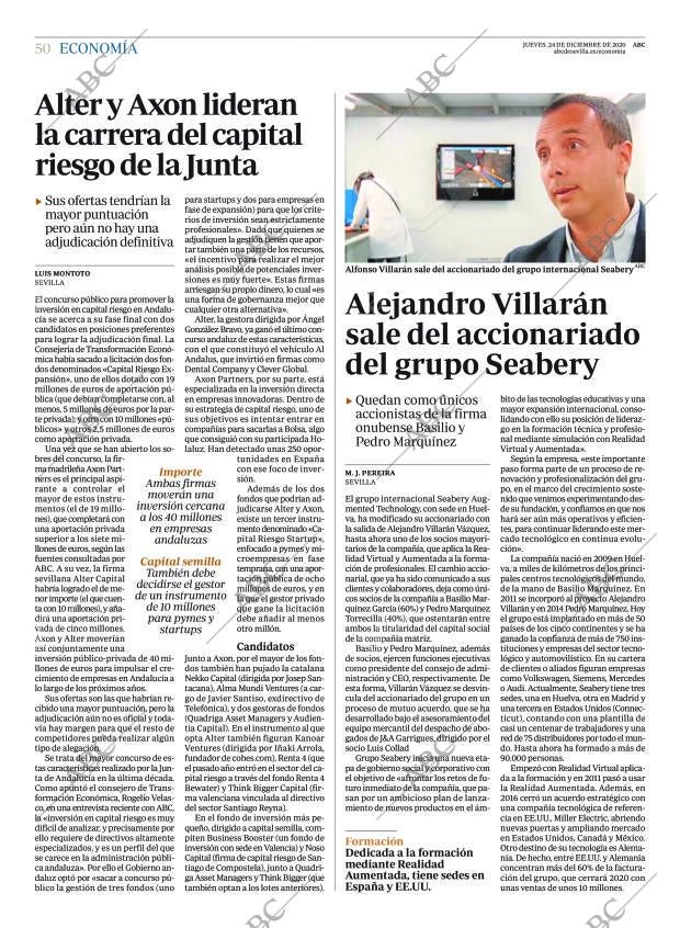 ABC SEVILLA 24-12-2020 página 50