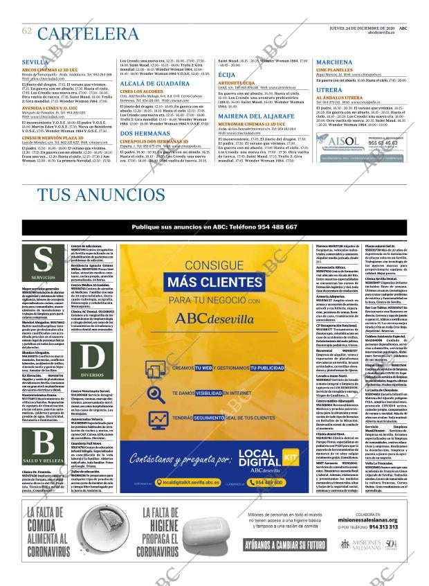 ABC SEVILLA 24-12-2020 página 62