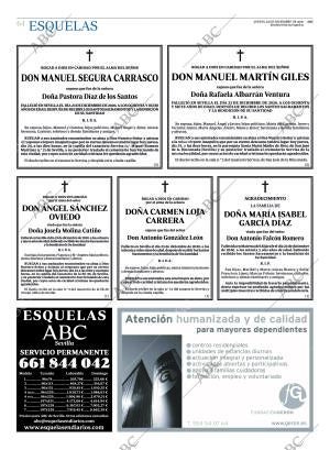 ABC SEVILLA 24-12-2020 página 64