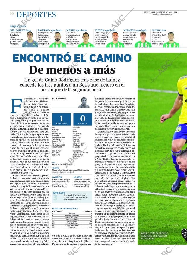 ABC SEVILLA 24-12-2020 página 66