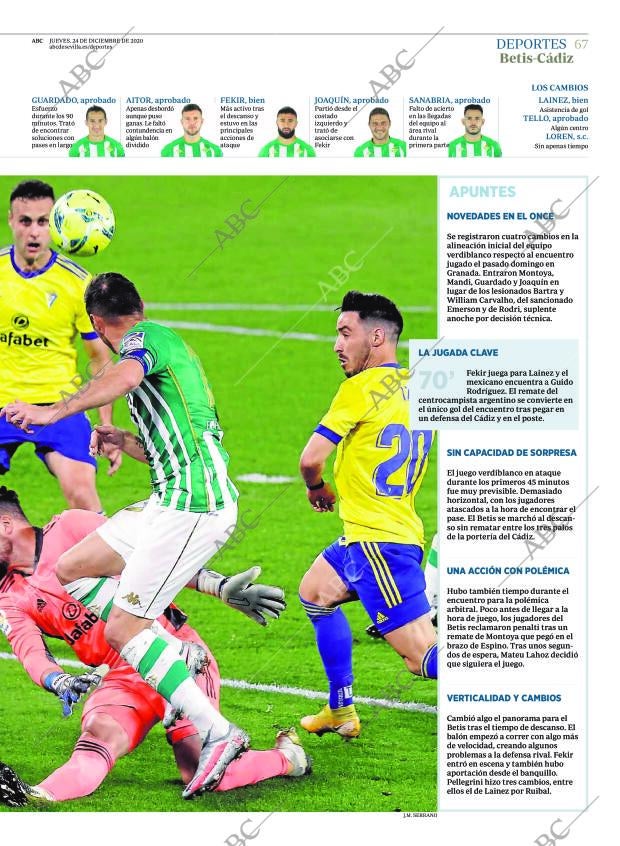 ABC SEVILLA 24-12-2020 página 67