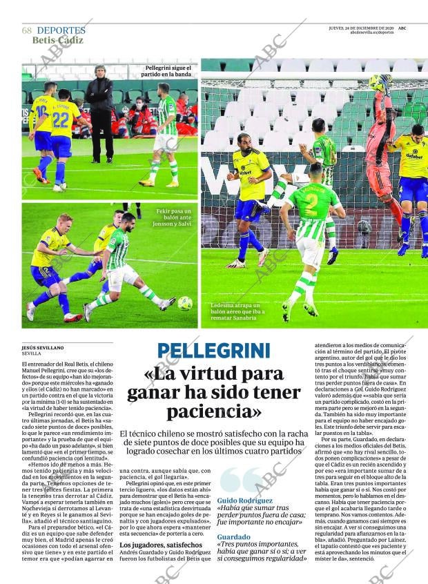 ABC SEVILLA 24-12-2020 página 68
