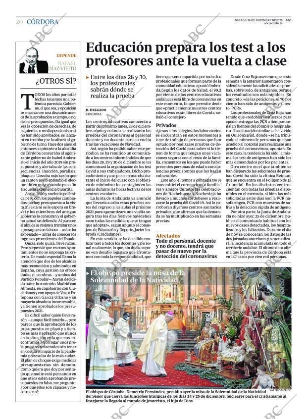 ABC CORDOBA 26-12-2020 página 20