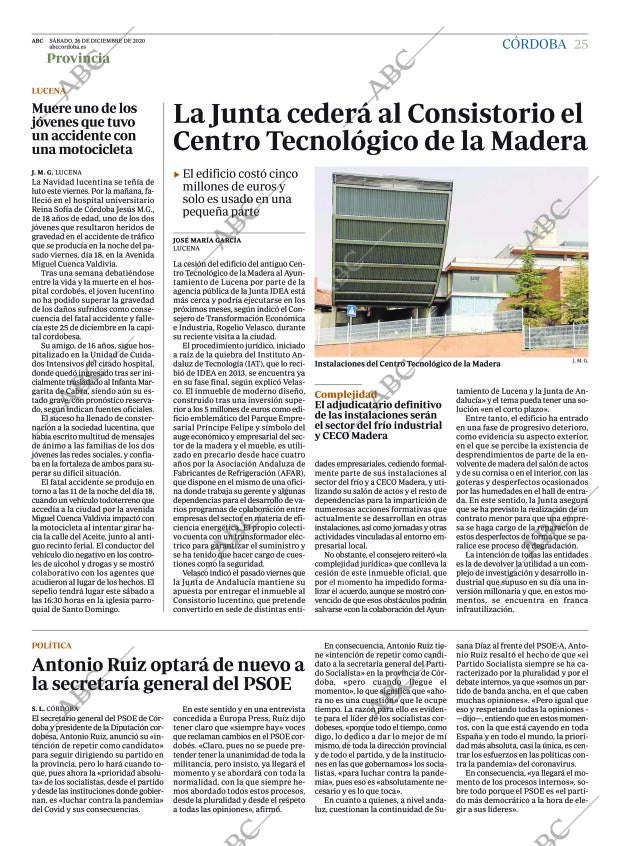 ABC CORDOBA 26-12-2020 página 25