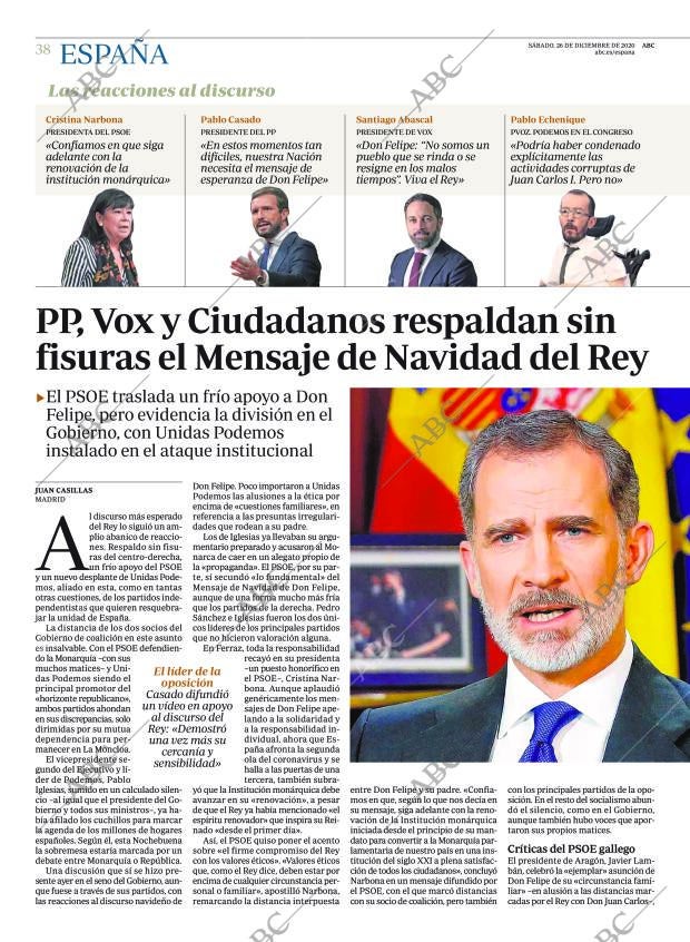 ABC CORDOBA 26-12-2020 página 38