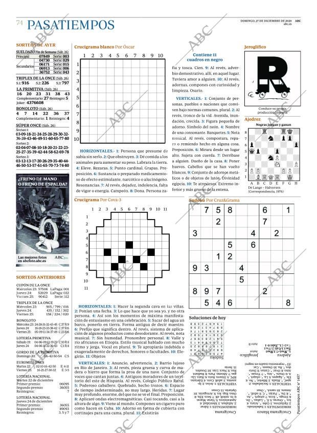 ABC CORDOBA 27-12-2020 página 74