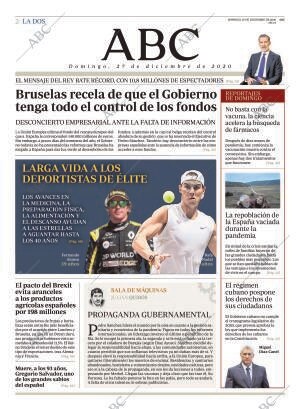 ABC MADRID 27-12-2020 página 2