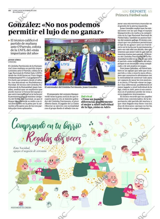 ABC CORDOBA 28-12-2020 página 65