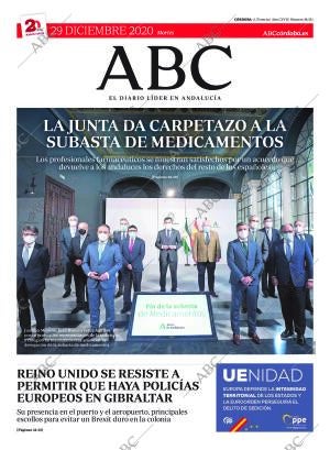 ABC CORDOBA 29-12-2020 página 1