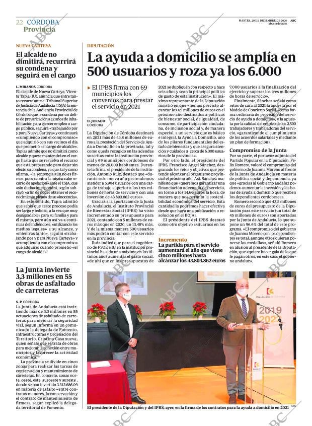 ABC CORDOBA 29-12-2020 página 22