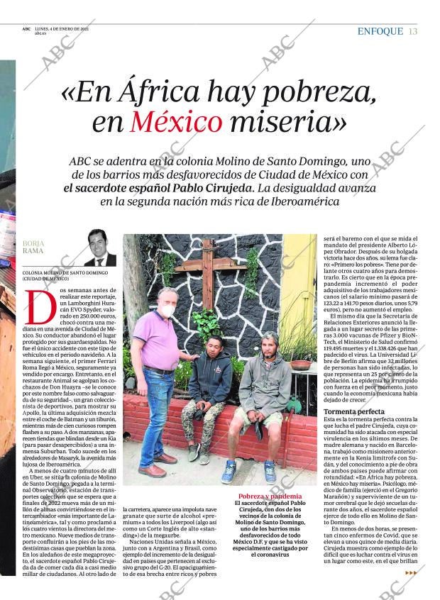 ABC MADRID 04-01-2021 página 13