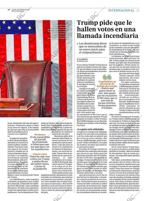 ABC MADRID 04-01-2021 página 25