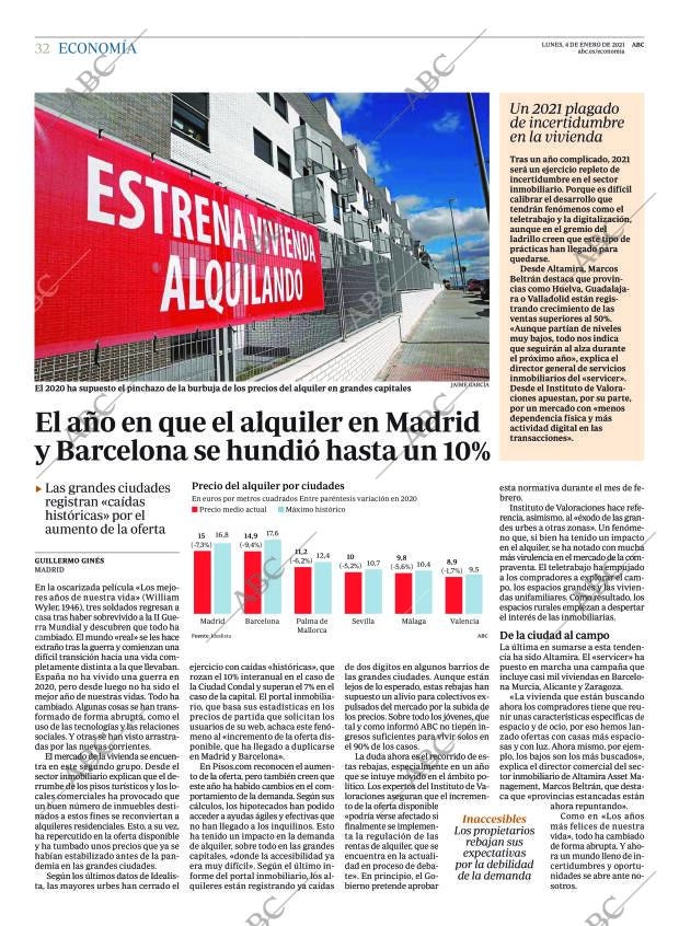 ABC MADRID 04-01-2021 página 32