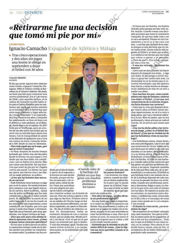 ABC MADRID 04-01-2021 página 46