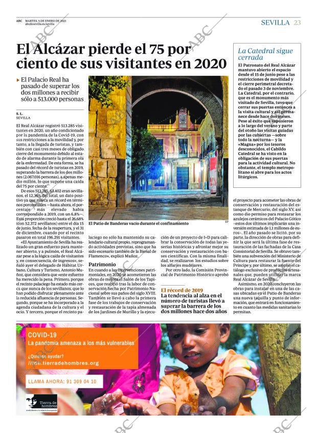 ABC SEVILLA 05-01-2021 página 23