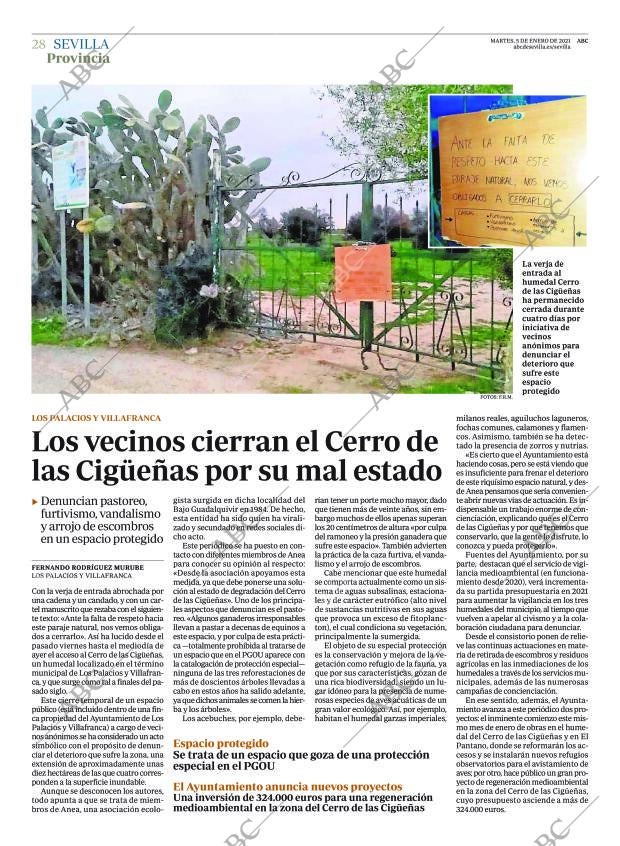 ABC SEVILLA 05-01-2021 página 28