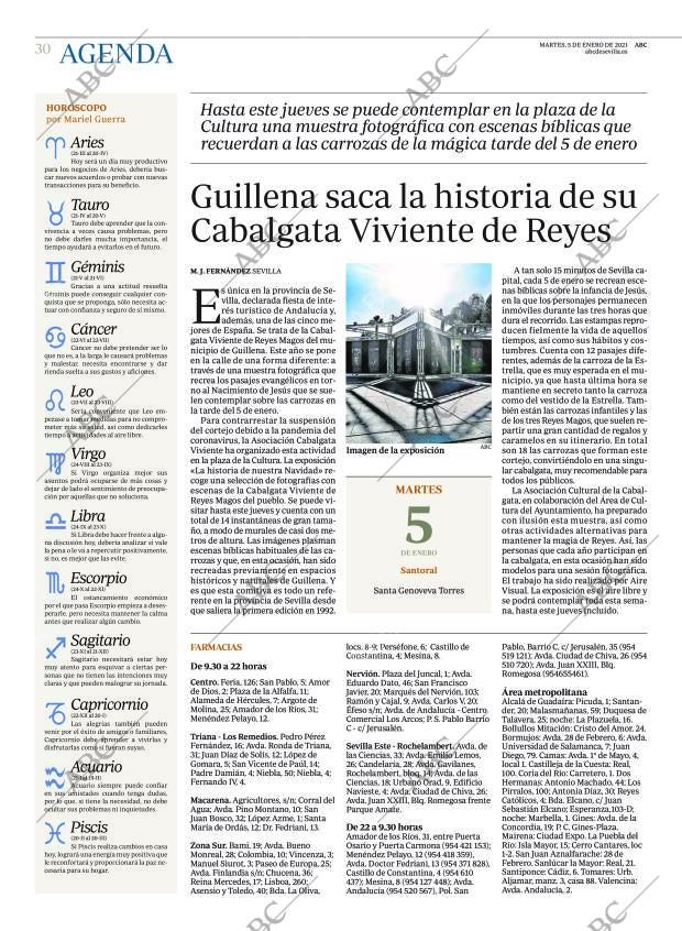ABC SEVILLA 05-01-2021 página 30