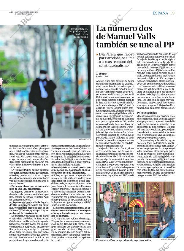 ABC SEVILLA 05-01-2021 página 39