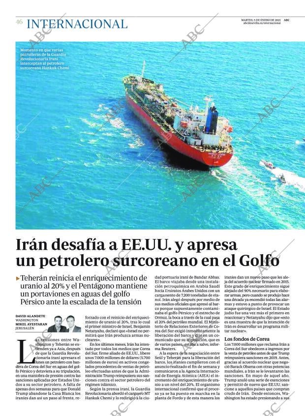 ABC SEVILLA 05-01-2021 página 46