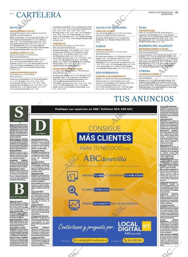 ABC SEVILLA 05-01-2021 página 64