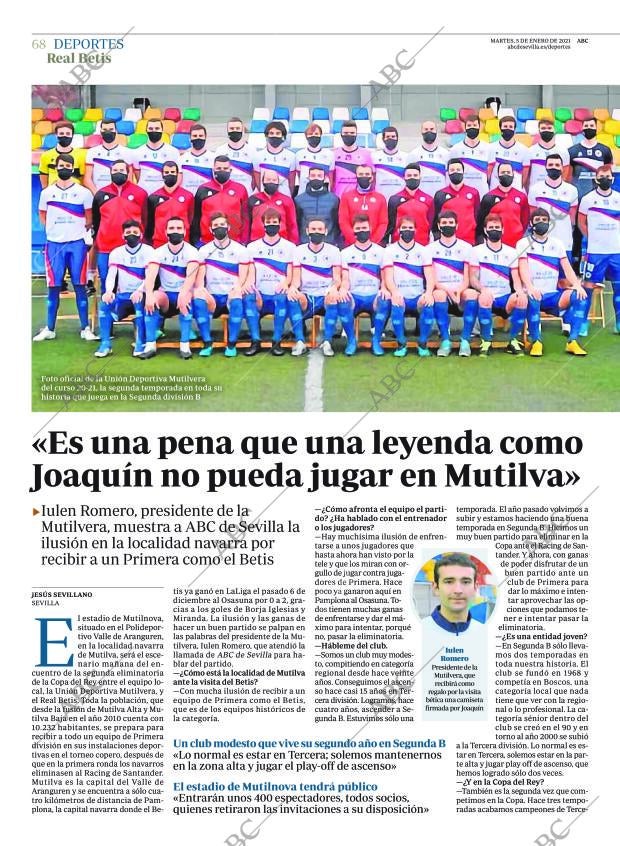 ABC SEVILLA 05-01-2021 página 68