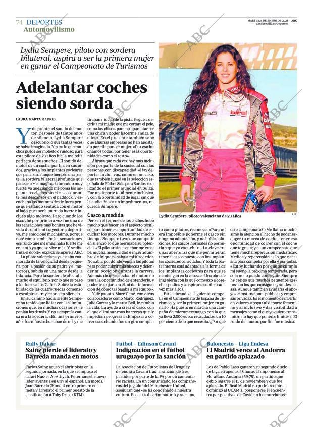 ABC SEVILLA 05-01-2021 página 74