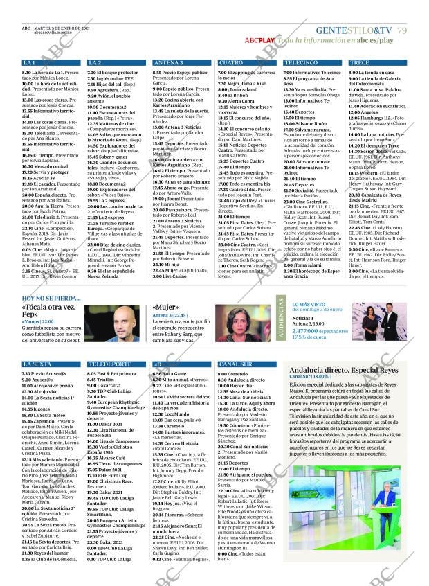 ABC SEVILLA 05-01-2021 página 79