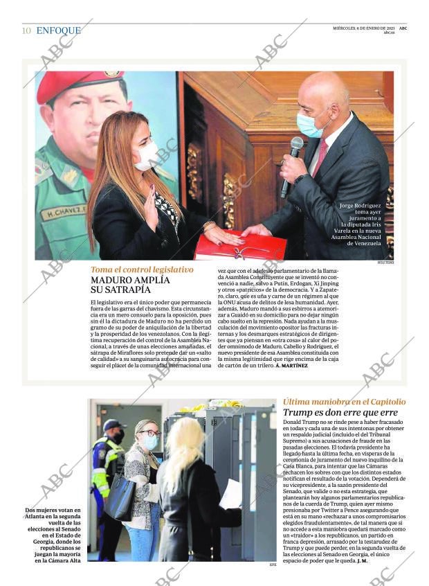 ABC MADRID 06-01-2021 página 10
