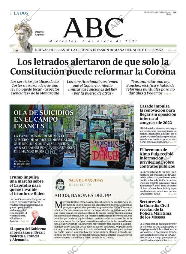 ABC MADRID 06-01-2021 página 2