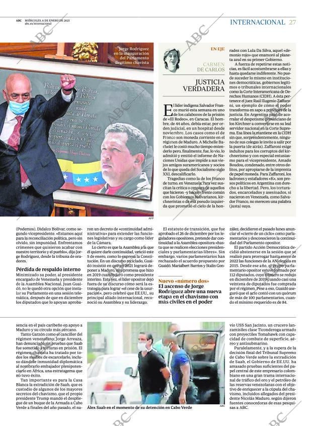 ABC MADRID 06-01-2021 página 27