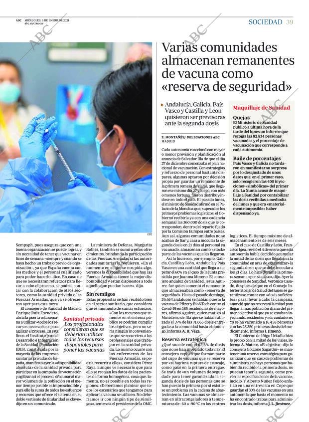ABC MADRID 06-01-2021 página 39
