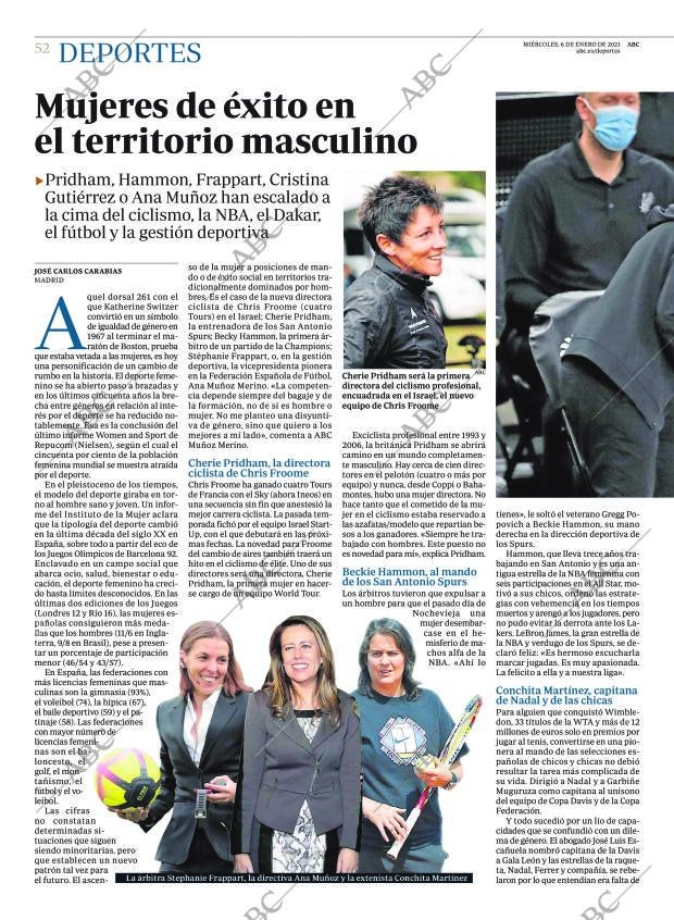 ABC MADRID 06-01-2021 página 52