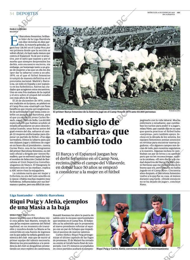 ABC MADRID 06-01-2021 página 54