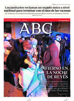 ABC SEVILLA 06-01-2021 página 1