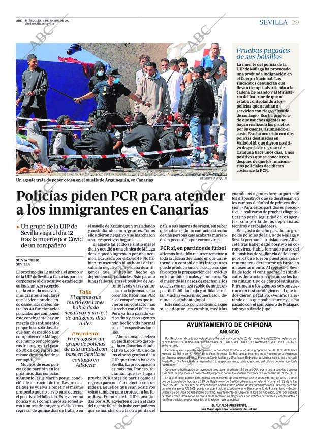 ABC SEVILLA 06-01-2021 página 29