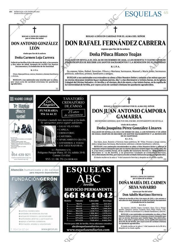 ABC SEVILLA 06-01-2021 página 65