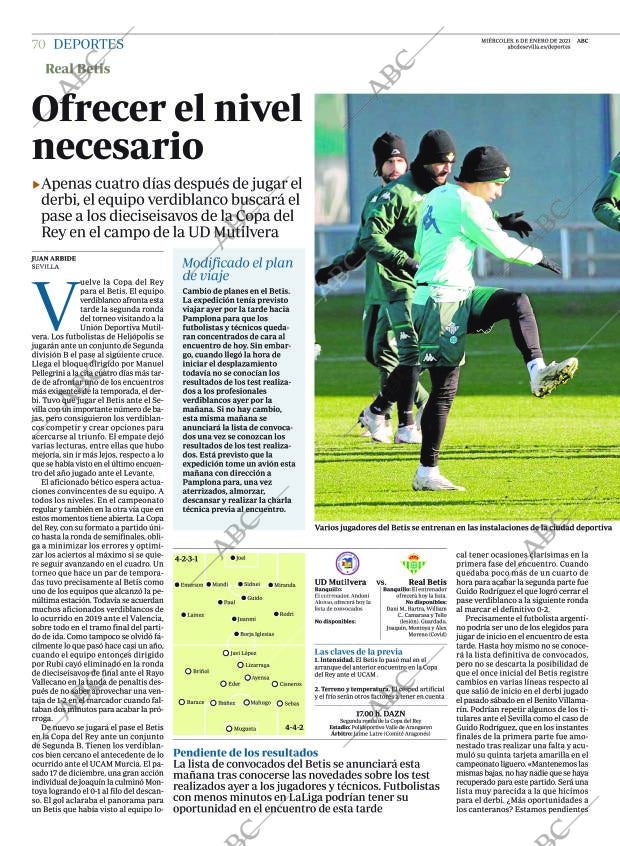 ABC SEVILLA 06-01-2021 página 70