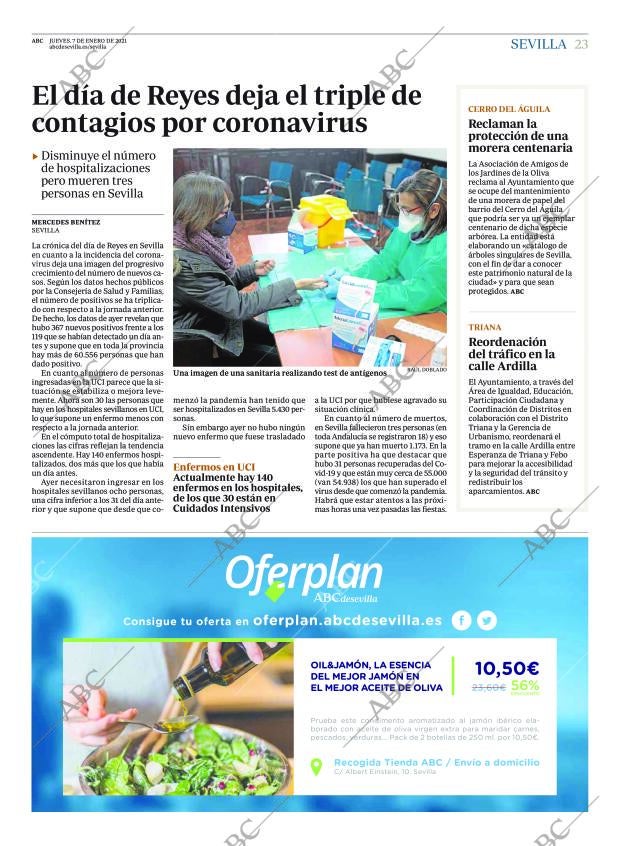 ABC SEVILLA 07-01-2021 página 23