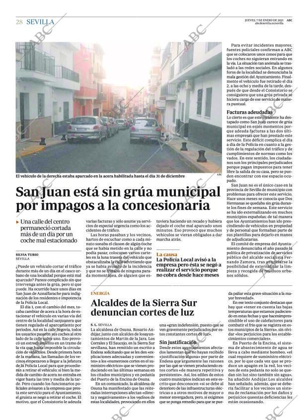 ABC SEVILLA 07-01-2021 página 28
