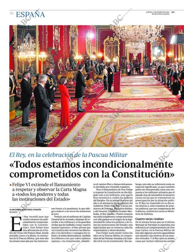 ABC SEVILLA 07-01-2021 página 38