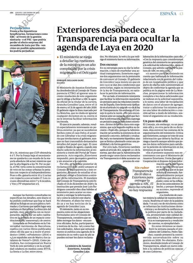 ABC SEVILLA 07-01-2021 página 43