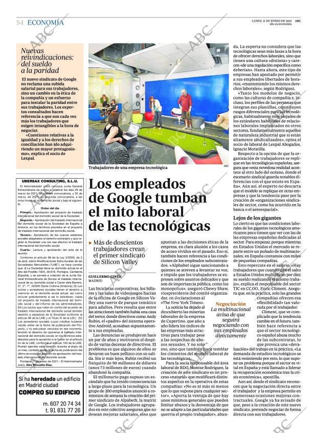 ABC CORDOBA 11-01-2021 página 54