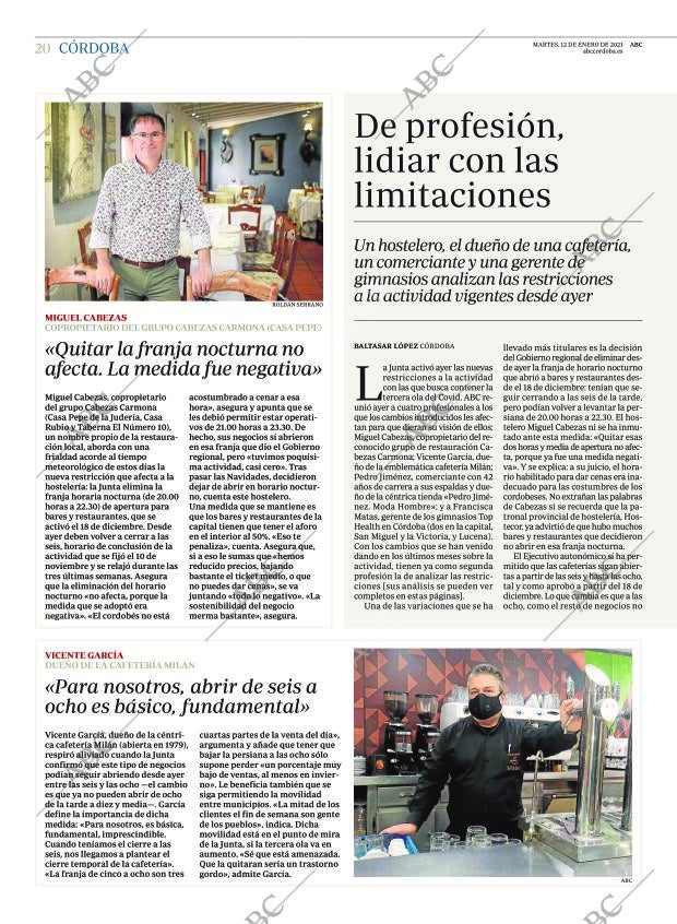 ABC CORDOBA 12-01-2021 página 20