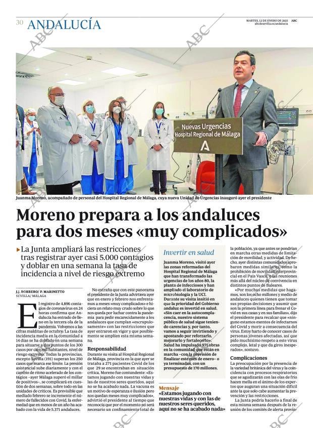 ABC CORDOBA 12-01-2021 página 30